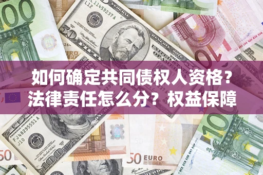 北京如何确定共同债权人资格？法律责任怎么分？权益保障技巧揭秘！