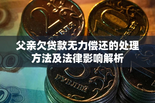 北京父亲欠贷款无力偿还的处理方法及法律影响解析