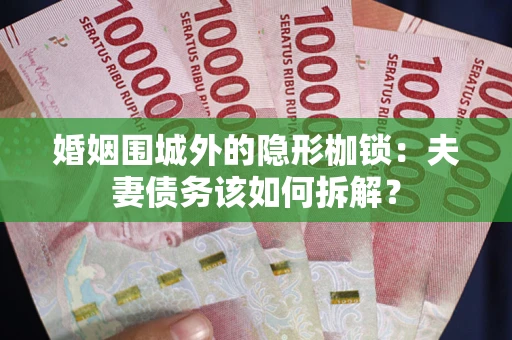 北京婚姻围城外的隐形枷锁：夫妻债务该如何拆解？